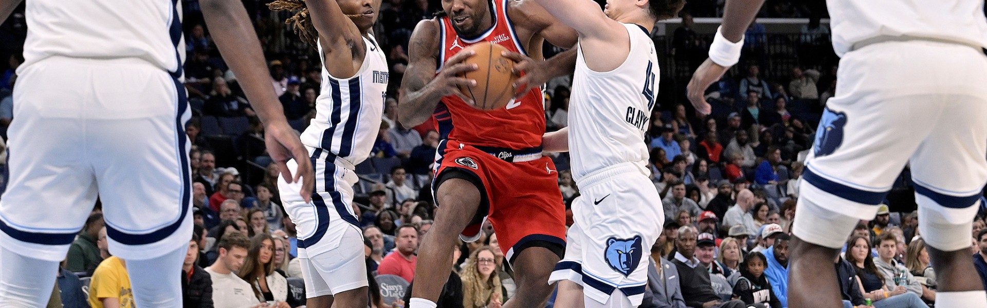 莱昂纳德28分加兰21+6 快船逆转送灰熊3连败