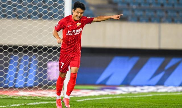 【中超】武磊梅开二度小保利2助攻 海港3比0蓉城